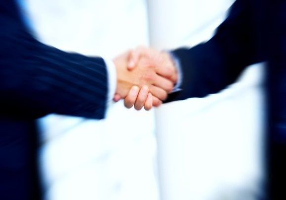 shaking hands